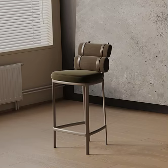 Modern Bar Chair 3d model
