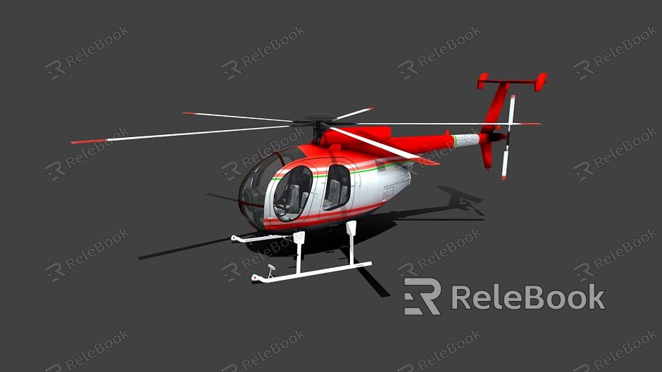 Weapon Helicopter model