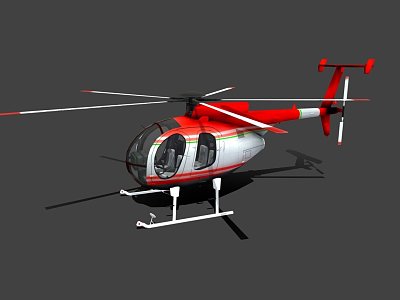 Weapon Helicopter model