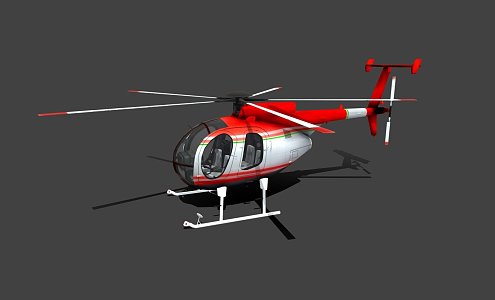 Weapon Helicopter 3d model