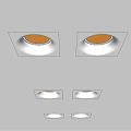 Modern Downlight Gypsum Spotlight Minimal Borderless Downlight Minimal Spotlight 3d model