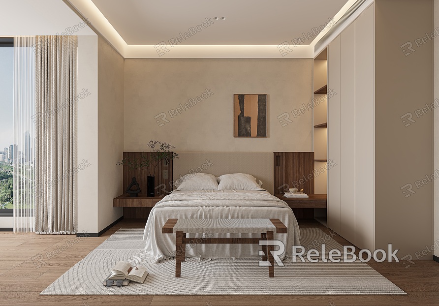 Middle Bedroom model