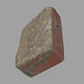 Building Exterior Wall Featuring Rough Textured Brick And Natural Stone Design