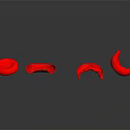 Red Medical Device Components For Cardiovascular Surgical Applications And Treatments