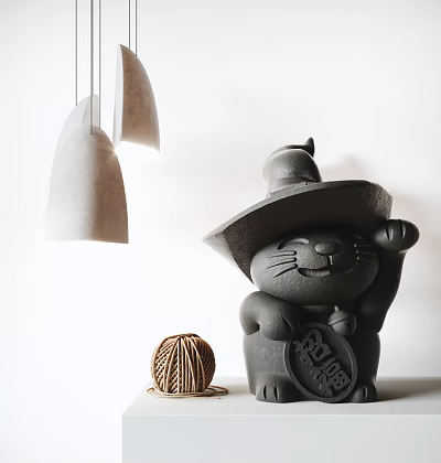 Modern Luckcat Luckcat Decorative Ornaments 3d model Modern Luckcat Luckcat Decorative Ornaments 3d model