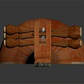 modern three-stringed instrument stringed instrument national musical instrument traditional musical instrument 3d model