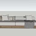 Modern Multiplayer Sofa 3d model