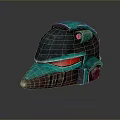 Sci-Fi Helmet Alien Helmet-Helmet High Tech Helmet Game Helmet Helmet 3d model