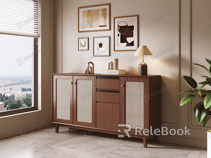 Silent Wind Side Cabinet Locker model