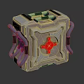 Modern Box Science Fiction Box Science Fiction Box 3d model