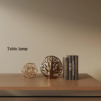 Modern jewelry combination 3d model