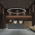 Front Desk Lobby Hotel Front Desk Lobby Reception Area Company Front Desk Hotel Lobby Express Hotel Lobby Simple Lobby Bar Reception Desk 3d model