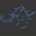 Wire Sculptor Creating Intricate Animal Creature With Metal Lines
