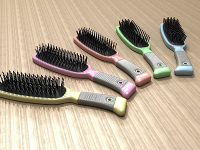 modern comb 3d model