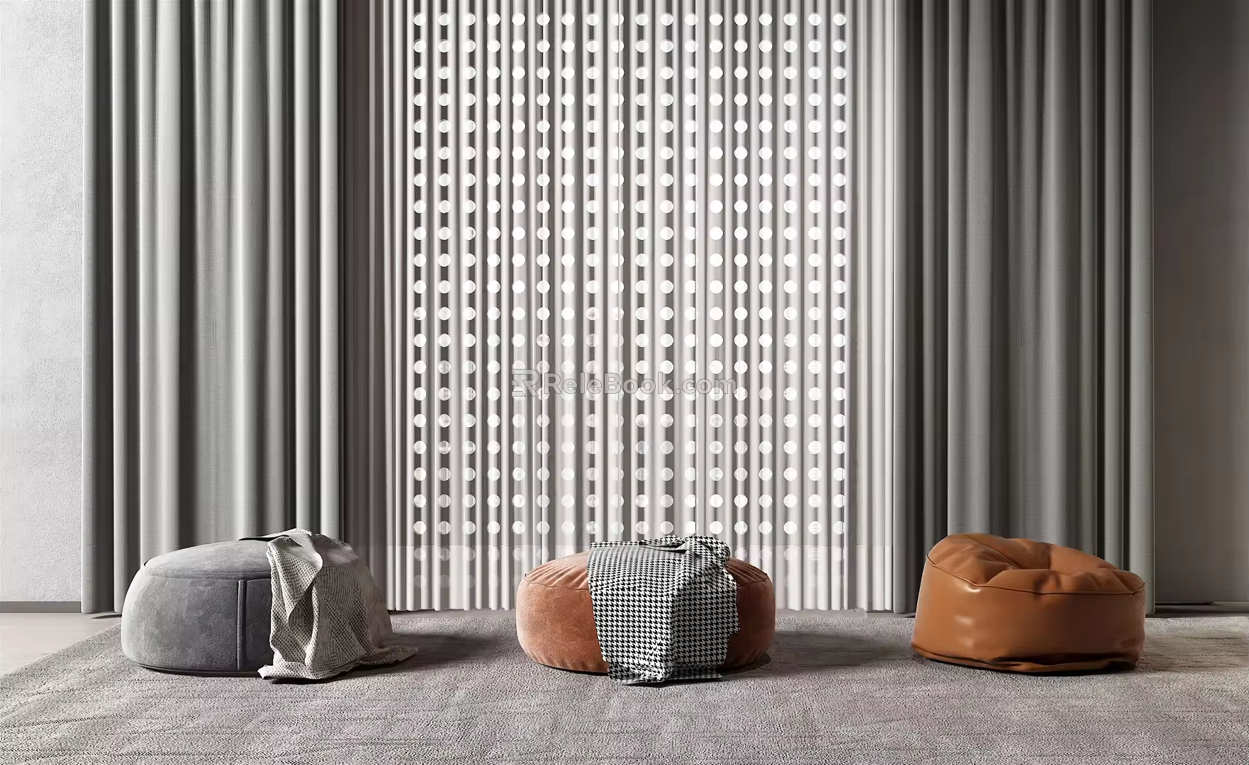 Modern Lazy Sofa Pedal Lazy Sofa 3d model