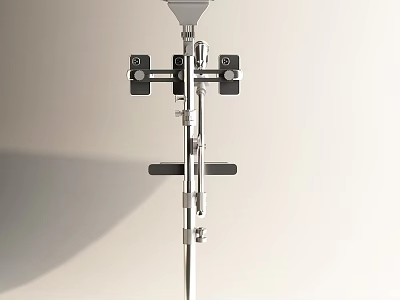 Adjustable Commercial Equipment With Metal Frame And Support Brackets For Industrial Use 3d model