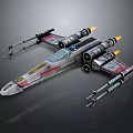 Modern fighter sci-fighter sci-fighter space fighter 3d model