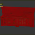 Box box carton container realistic 3d model