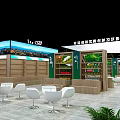 Sichuan Exhibition Booth Design With Panda Elements And Modern Arch Structure