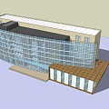 Modern Office Building Exterior Design With Glass Facade And Contemporary Architectural Style