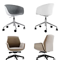 Modern Design Office Chair With Multiple Colors Velvet Upholstery And Metal Base