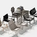 Stylish Leisure Chairs With Various Modern Designs And Comfortable Upholstery For Home Decor