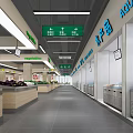 Supermarket Grocery Fresh Fruits and Vegetables Section with Organized Shelves and Bright Signage