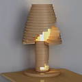 Modern table lamp 3d model