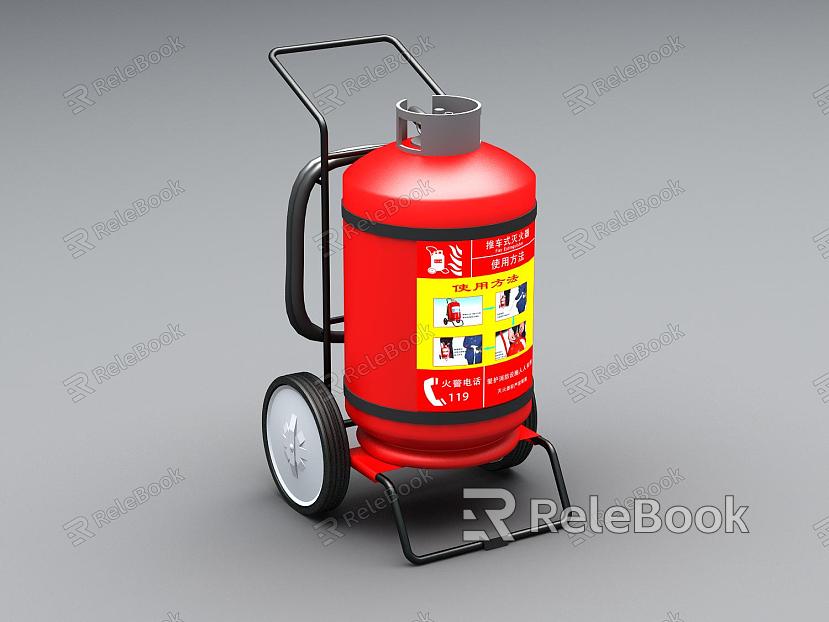 Modern fire extinguisher model