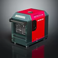 Honda EU30is Portable Generator With Red Green Exterior Design