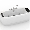 modern bathtub massage cylinder 3d model