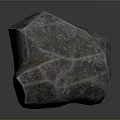 Natural Unpolished Stone Decorative Piece For Interior Design With Rough Texture And Irregular Shape
