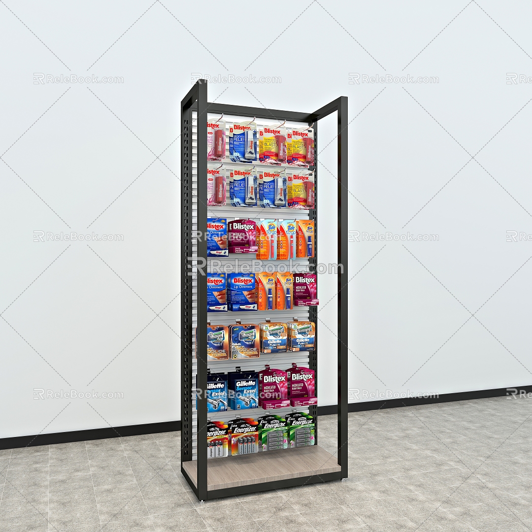 Shelf Customized Rack Display Rack Product Rack Iron Rack Roller Rack Rotating Rack Steel Structure Game Plate Jewelry Rack Vertical Display Rack Hook Shopping Mall 3d model