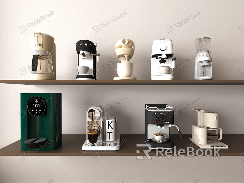 Coffee Machine Combination Bean Press Coffee Equipment Coffee Supplies model