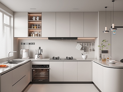 Modern Kitchen 3d model