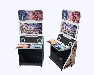 Modern Game Machine 3d model