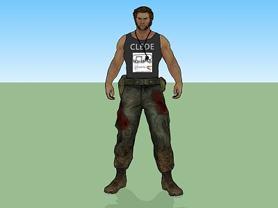 Modern man Wolverine model