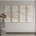 New Chinese Decorative Painting 3d model