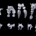 Game and Movie Character Hairstyle Collection Featuring Braided Ornamental and Long Hair Styles