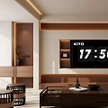 Modern Entryway Hallway Interior Design With Shoe Cabinet And Decorative Lighting