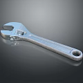 Pipe pliers vise bench vise wrench tool hardware tool processing tool furniture 3d model