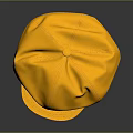 Bright Yellow Stylish Casual Hat Fashion Accessory For Daily Outfits