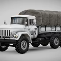 UN Marked Heavy Duty Six Wheel Functional Cargo Truck With Cover