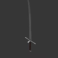 Knight's Long Knife 3d model