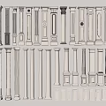 European-style Roman Column European-style Styling Column European-style Decorative Column Gypsum Column 3d model