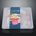 Carrefour Ready to Cook Pizza in Plastic Container Packaging With Fresh Ingredients