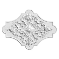 European-style lamp panel gypsum component carved 3d model