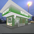 Qiantia Milk Tea Shop Interior With Green Walls Stainless Steel Tables Chairs And Menu Screens