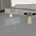 Modern coffee table 3d model