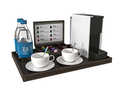 Modern Hotel Coffee Machine Mineral Water Cup model